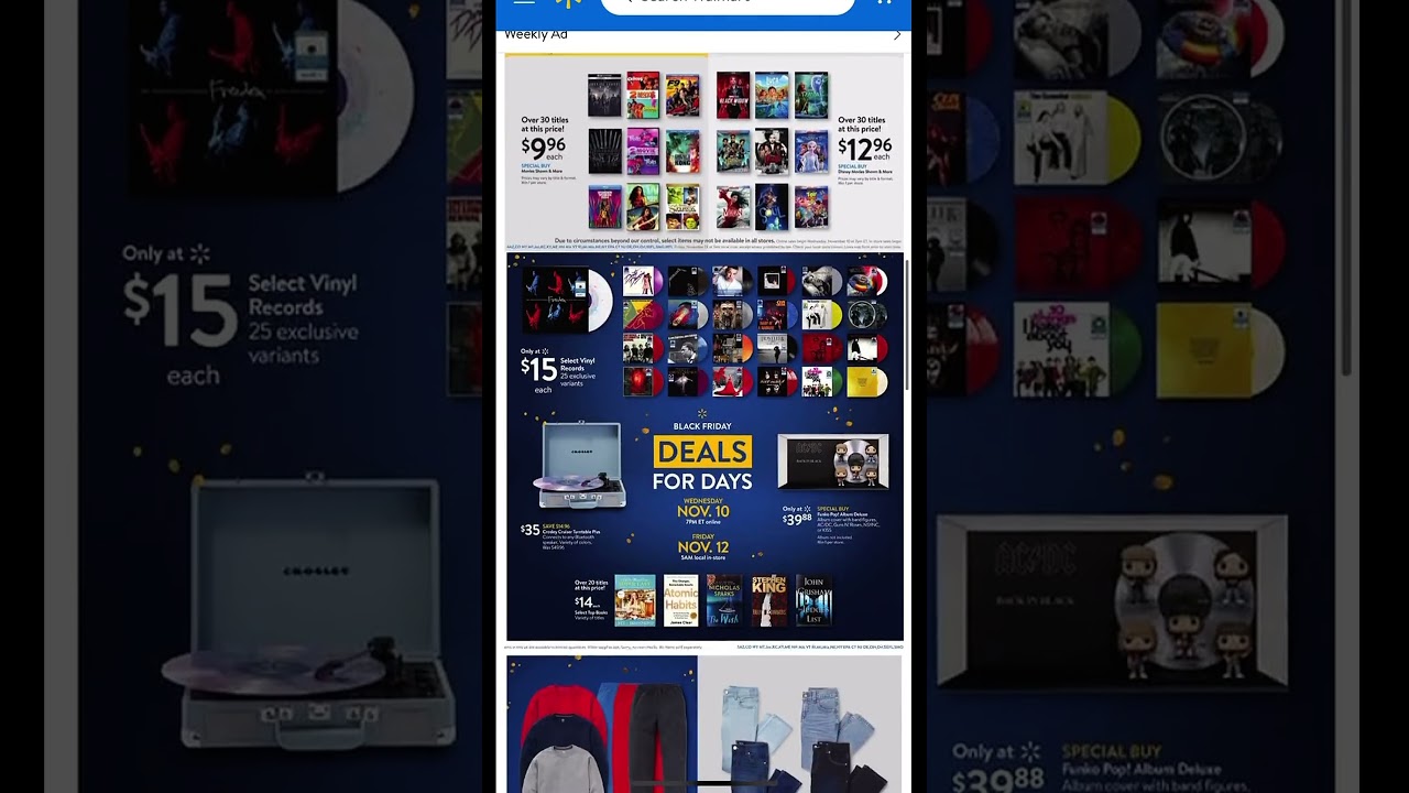 Walmart Black Friday Deals: Huge Savings! 🛍️