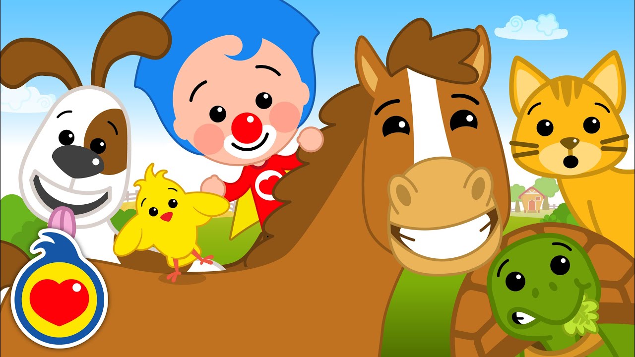 Como Os Animaizinhos 🐎 🐢 🐱 | Música Infantil | Um Herói do Coração
