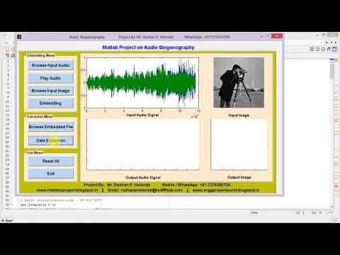 Audio Steganography Using Matlab !! IEEE Based Project