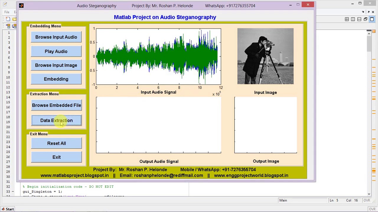 Unlock Hidden Messages with Audio Steganography in MATLAB 🎧 | IEEE Project