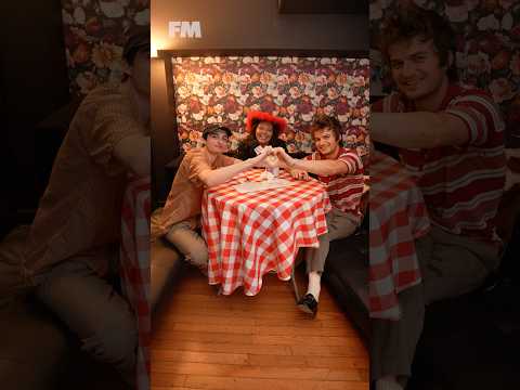 Mind melding and uncovering fears with #JoeKeery & #FinnWolfhard 🤯 #streethearts #bestietest #nyc