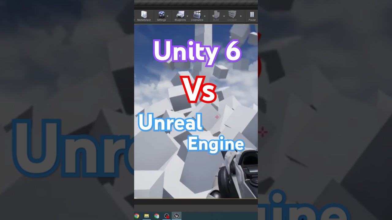 Unity 6 vs Unreal Engine: Physics FPS Test