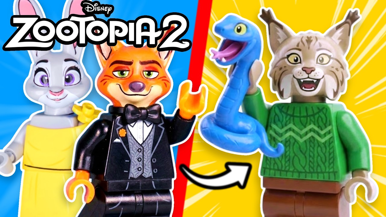 Built Every Zootopia 2 Scene in LEGO 🧱