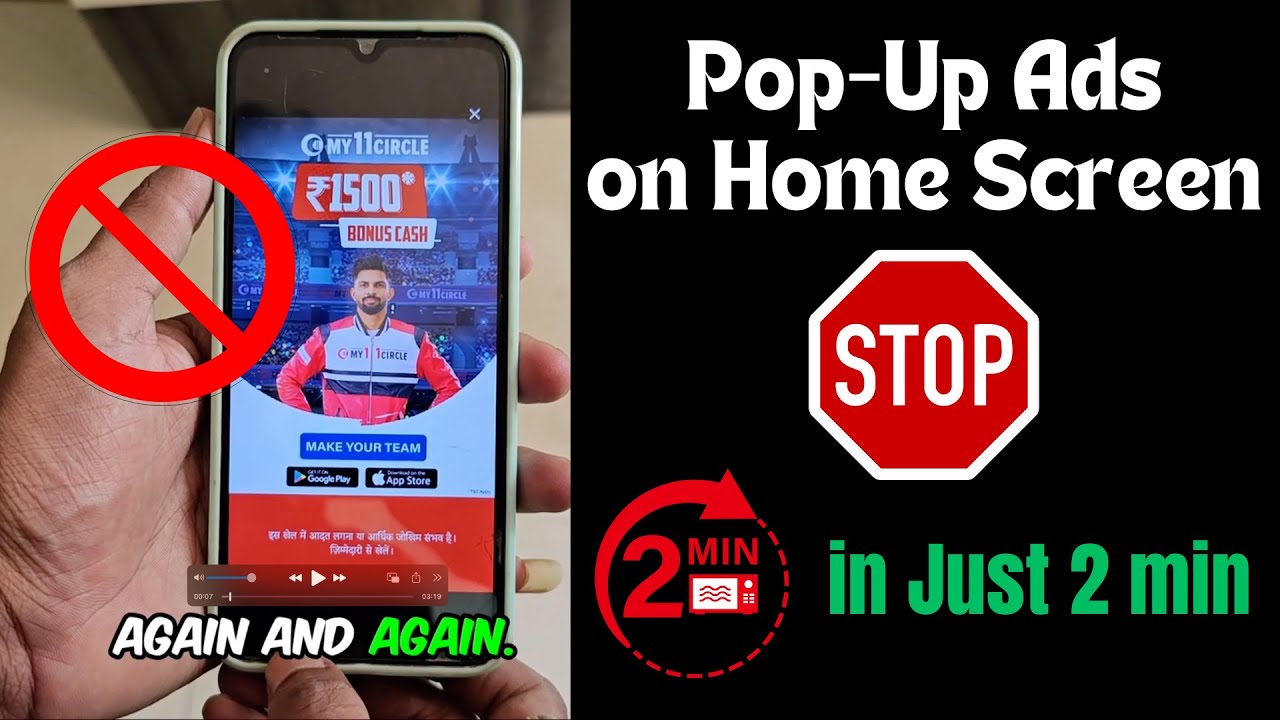 Ads Popping up on Android Home Screen How To Stop? | Pop up Ads on Android Home Screen