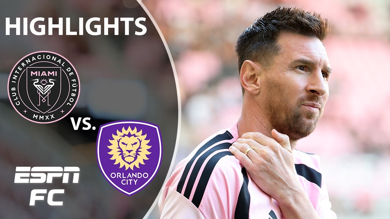 Messi Scores Stunning Goal ⚽️ Inter Miami vs. Orlando