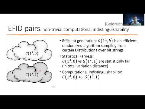 On the computational hardness needed for quantum cryptography