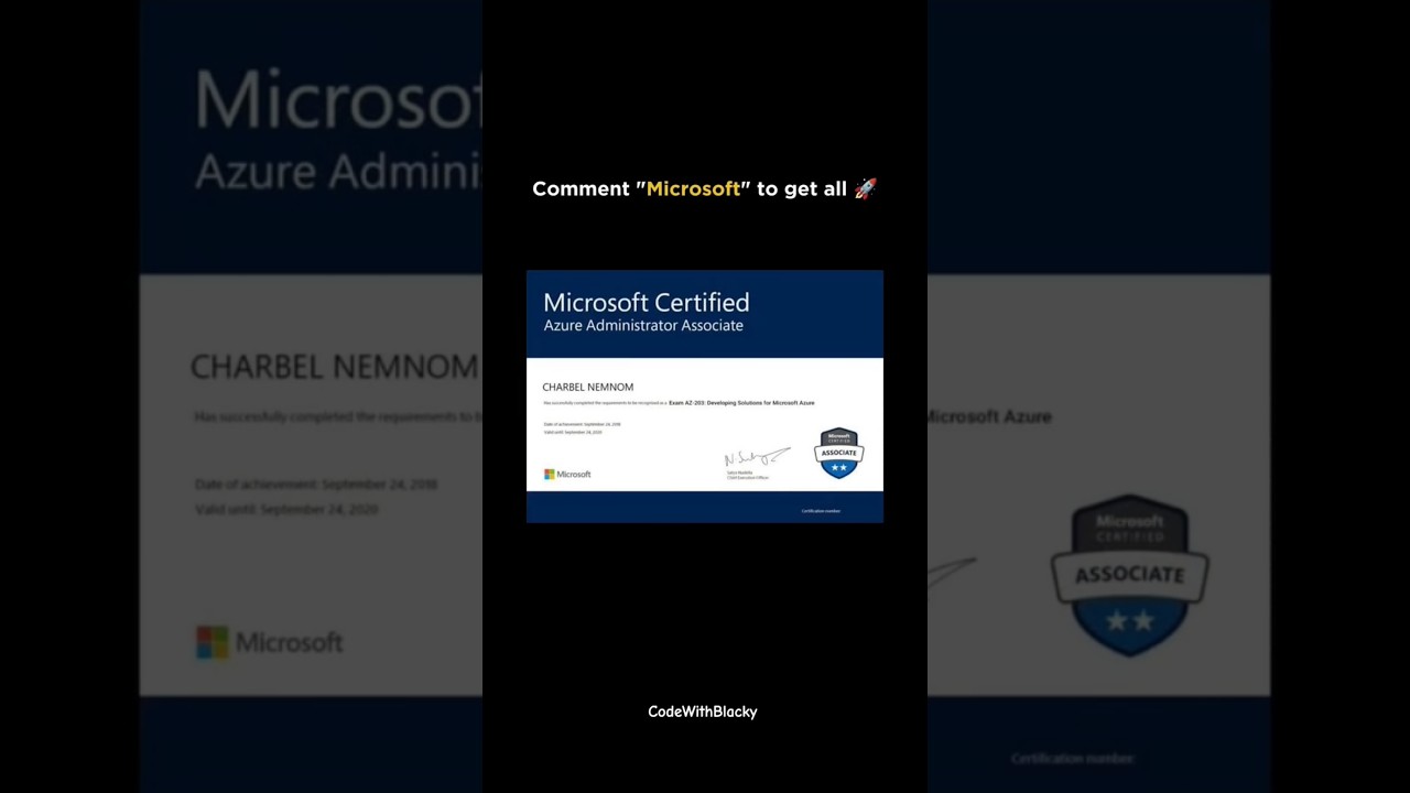 Free Microsoft Certification for Tech & Coding 🎓