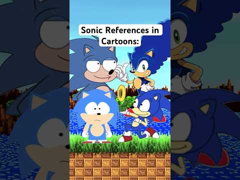 Sonic the Hedgehog References in Cartoons: #sonic