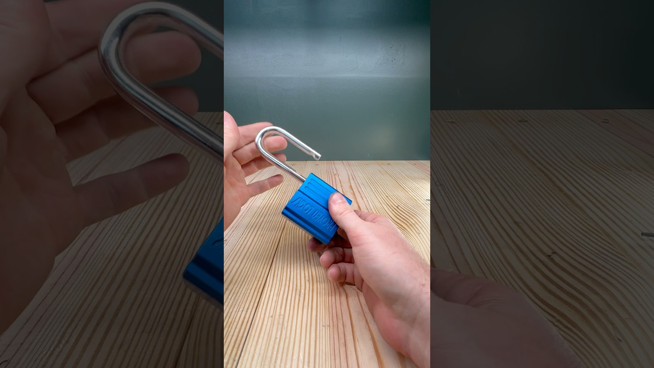 Heavy Duty Padlock Easily Opened: Proven Method Revealed ๐