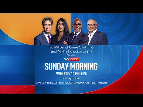 Sunday Morning with Trevor Phillips | Sunday 26 October 2025