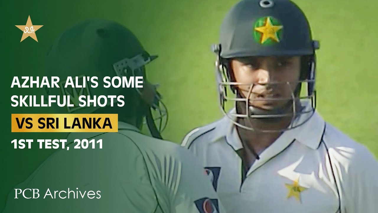 PCB Archive - Azhar Ali's Some Skillful Shots | 1st Test | PAK vs SL 2011 Series | M4B2A