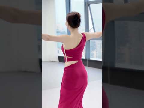 Self-choreographed belly dance