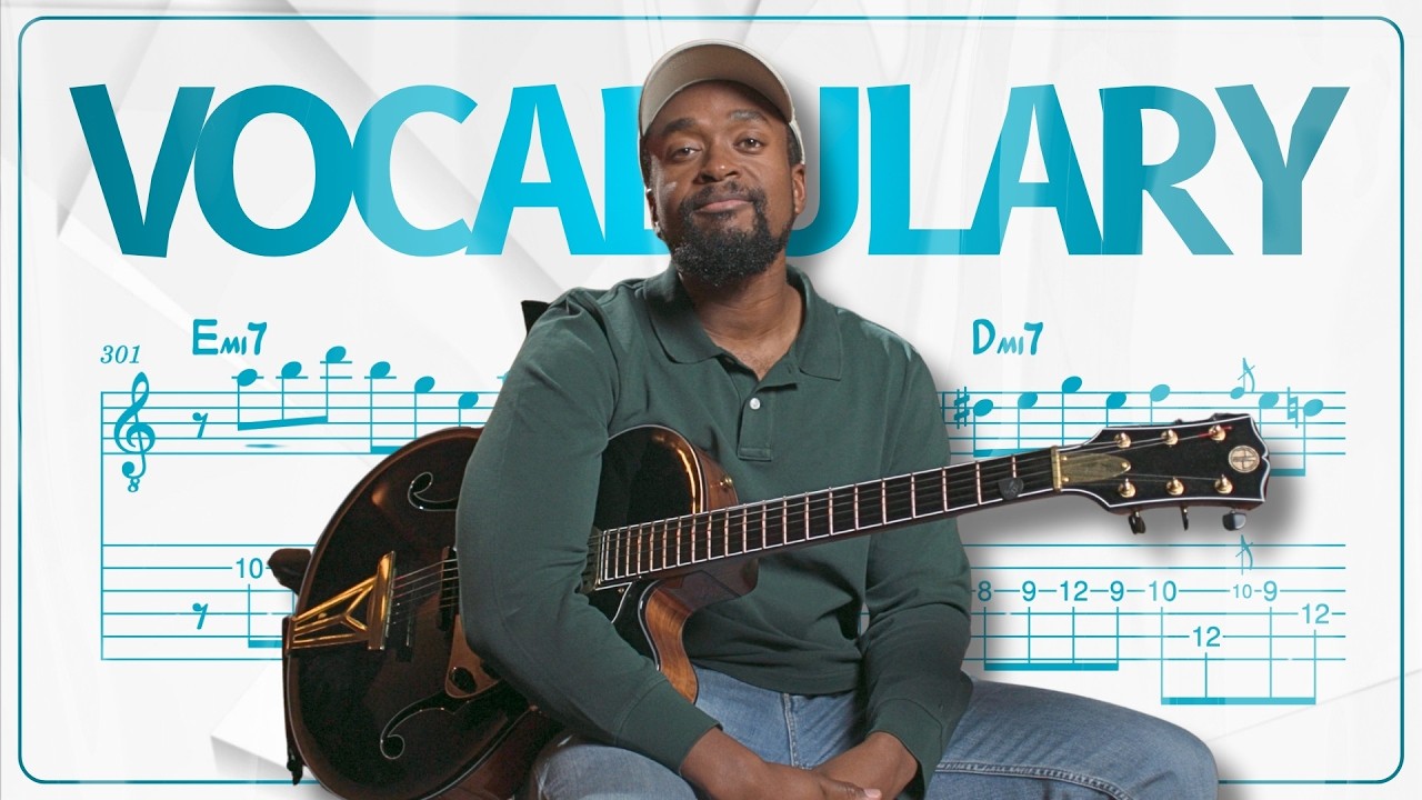 Build Essential Jazz Guitar Vocabulary 🎸