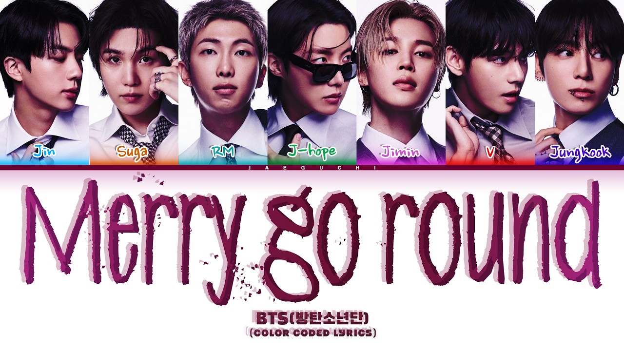 BTS 'Merry Go Round' Color Coded Lyrics πΆ