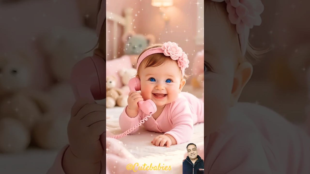 Hello Papa! 🤗 Adorable Baby Reactions