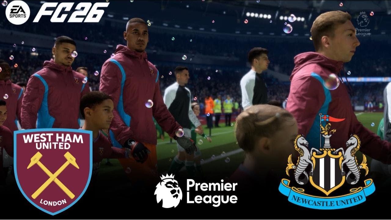 West Ham vs Newcastle | Premier League 2025/26 ⚽