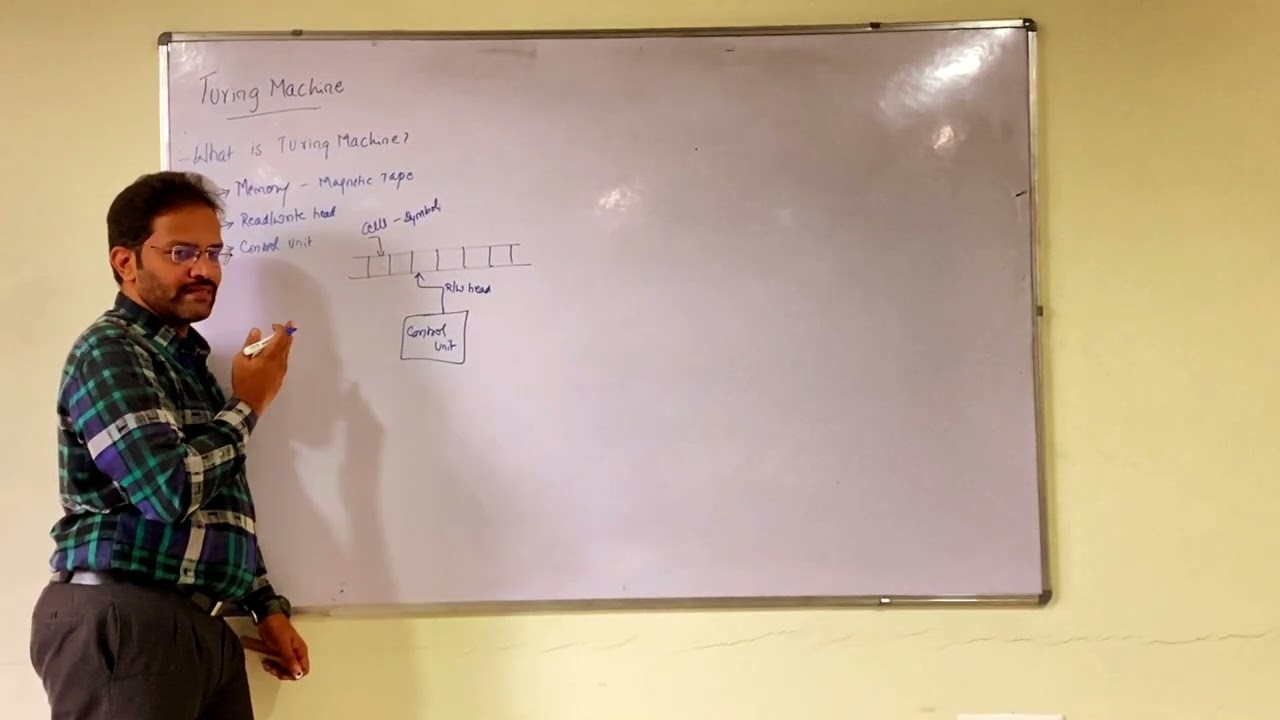 Introduction to Turing Machine | Automata Theory by Mithun B N