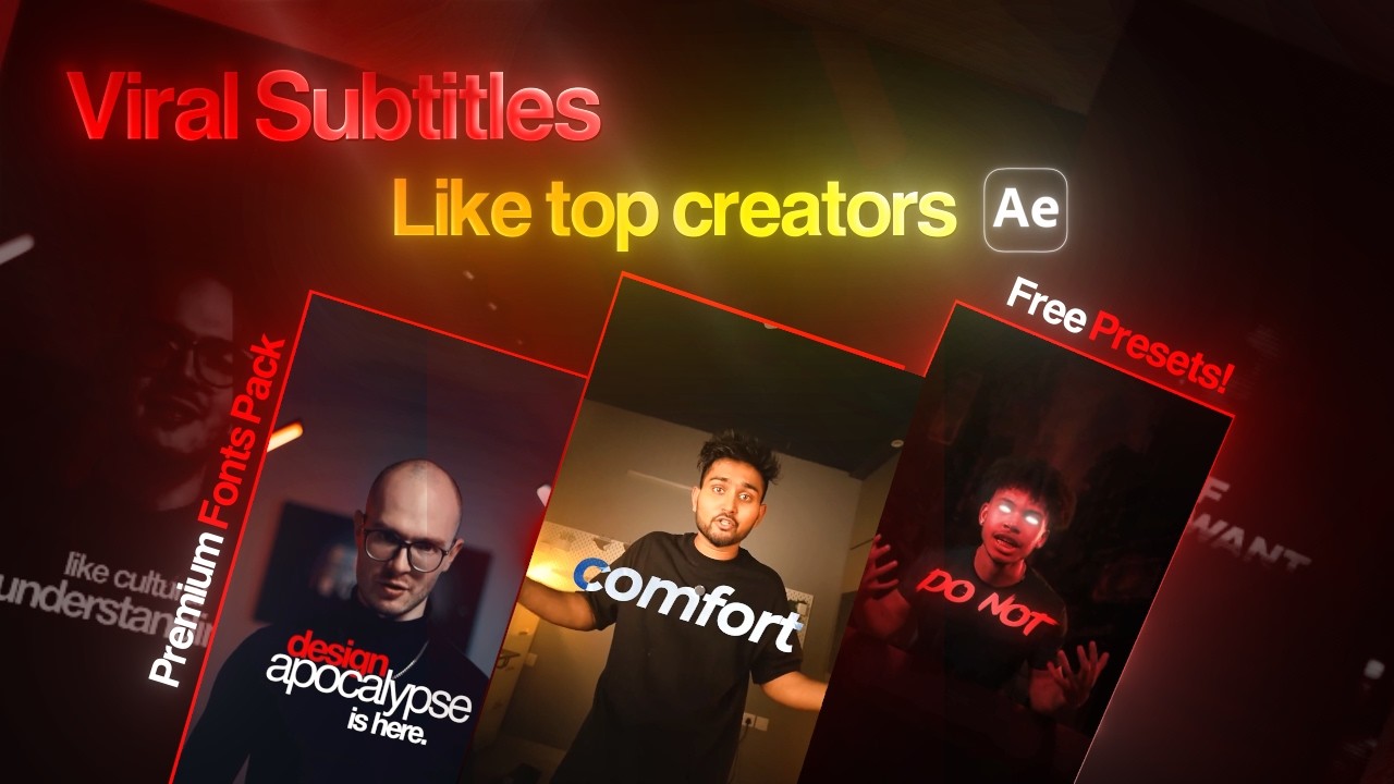 Master Viral Subtitles Animation 🎬