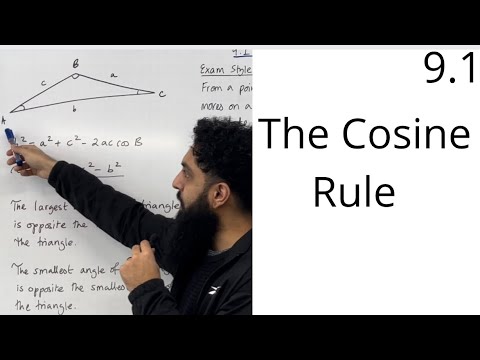 Edexcel AS Level Maths: Cosine Rule πΊ