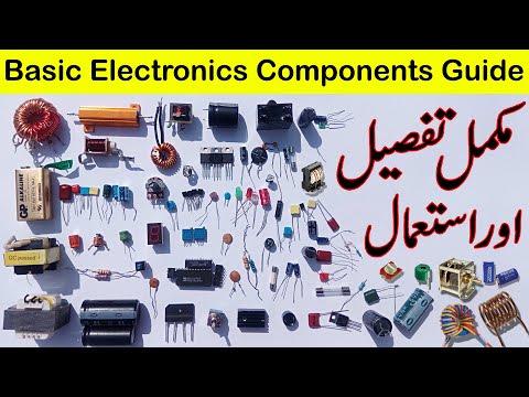 Basic electronics components complete information in Urdu/Hindi | utsource electronic components