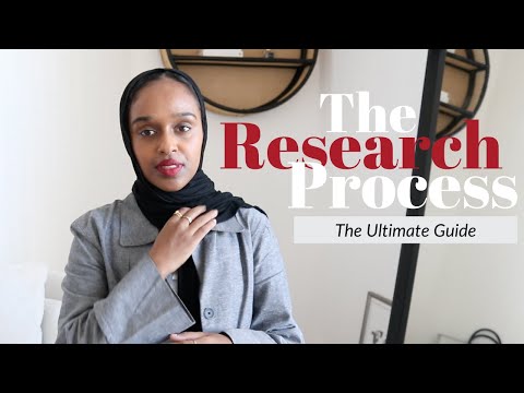 The Research Process From Start to End | First Steps Beginner Guide