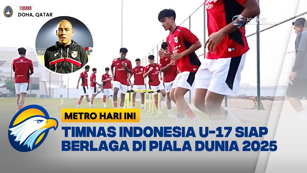 Timnas Indonesia U-17 Tiba di Qatar untuk Piala Dunia U-17 2025 ⚽