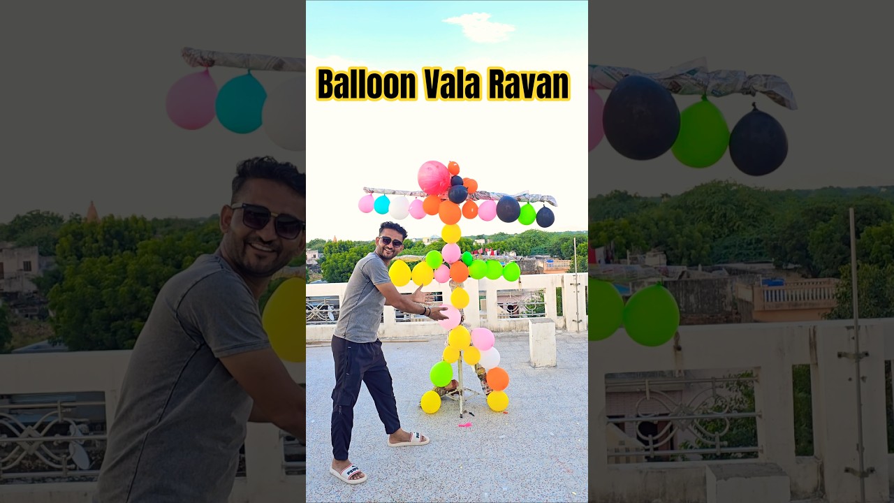Balloons at Ravan Dahan 2025 🎈