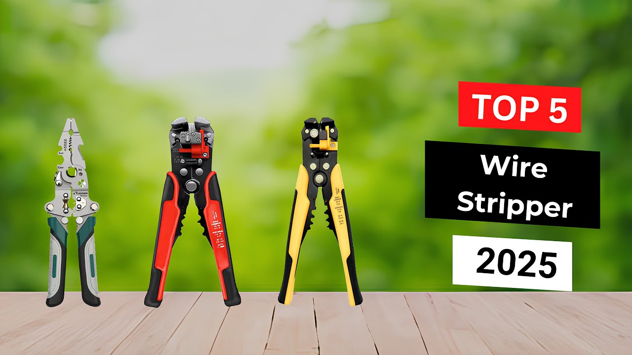 Top 5 Wire Strippers for Precision Cutting & Stripping ⚡