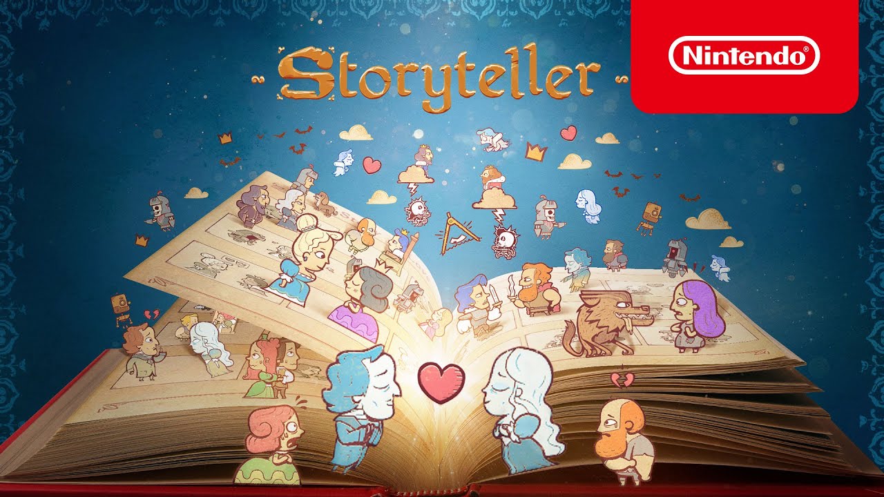 Storyteller Reveal Trailer for Nintendo Switch 🎮