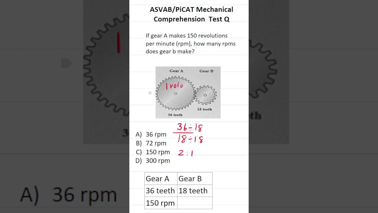 Mechanical Comprehension Practice for ASVAB & PiCAT 🛠️