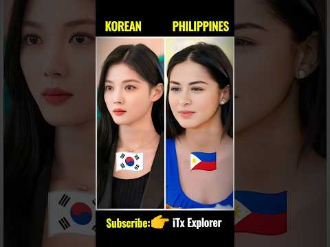 South Korean Actress Vs Filipino Actress in 2024😘