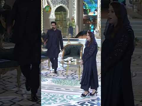 Amna Kon Hai 🤭😂 #shorts #funny #danishtaimoor #rabiaanum #ramzan #mehfileramzan #greentv