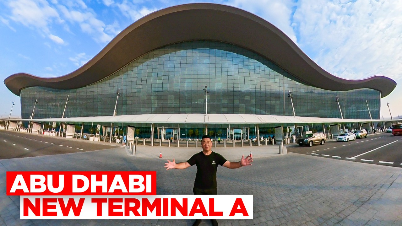 Inside Abu Dhabi's $3B New Airport Terminal ✈️