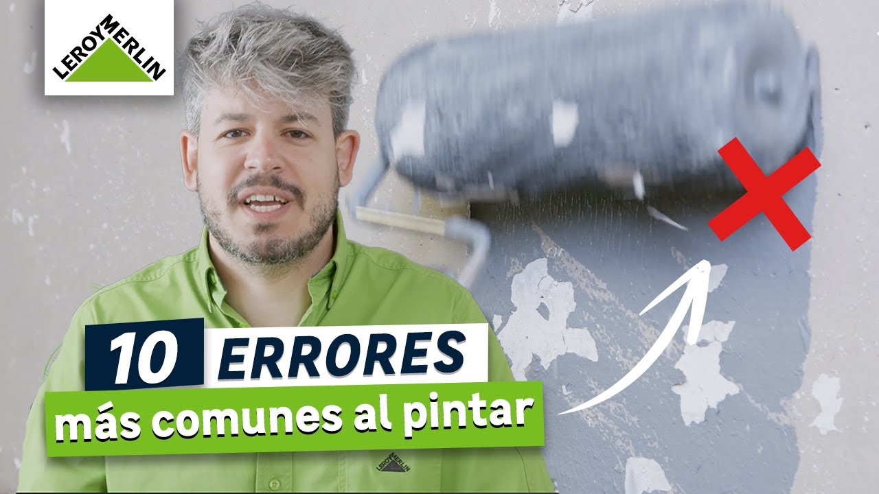 Los 10 errores más comunes al pintar y cómo evitarlos 🎨