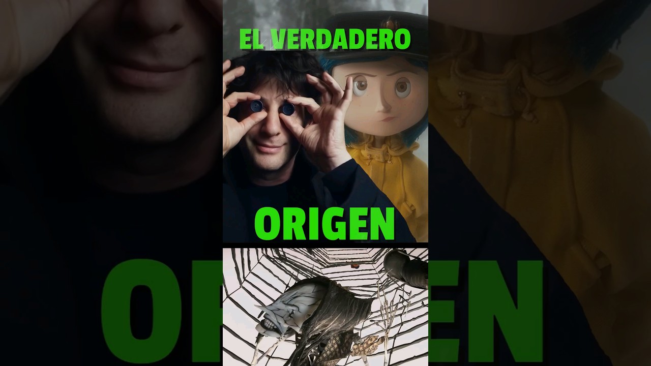 El NADA terrorífico origen de Coraline 😅