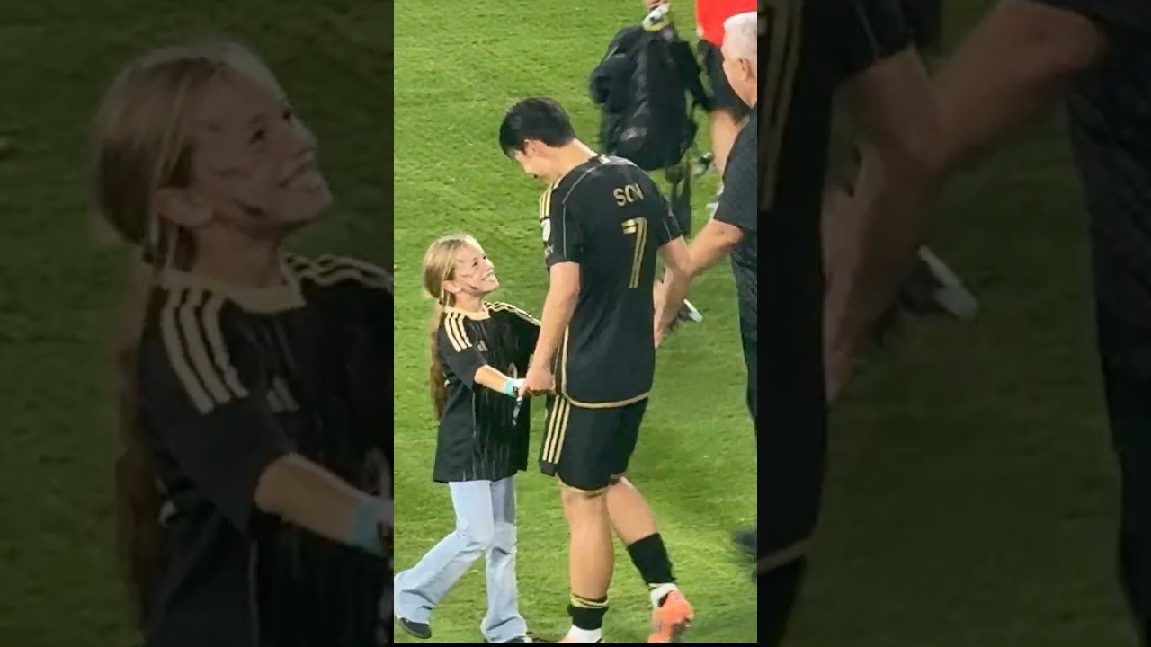 손흥민, LAFC에서 보여준 아빠의 사랑과 열정! 🥹❤️ #shorts