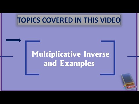 Cryptography and Network Security: #14 Multiplicative Inverse