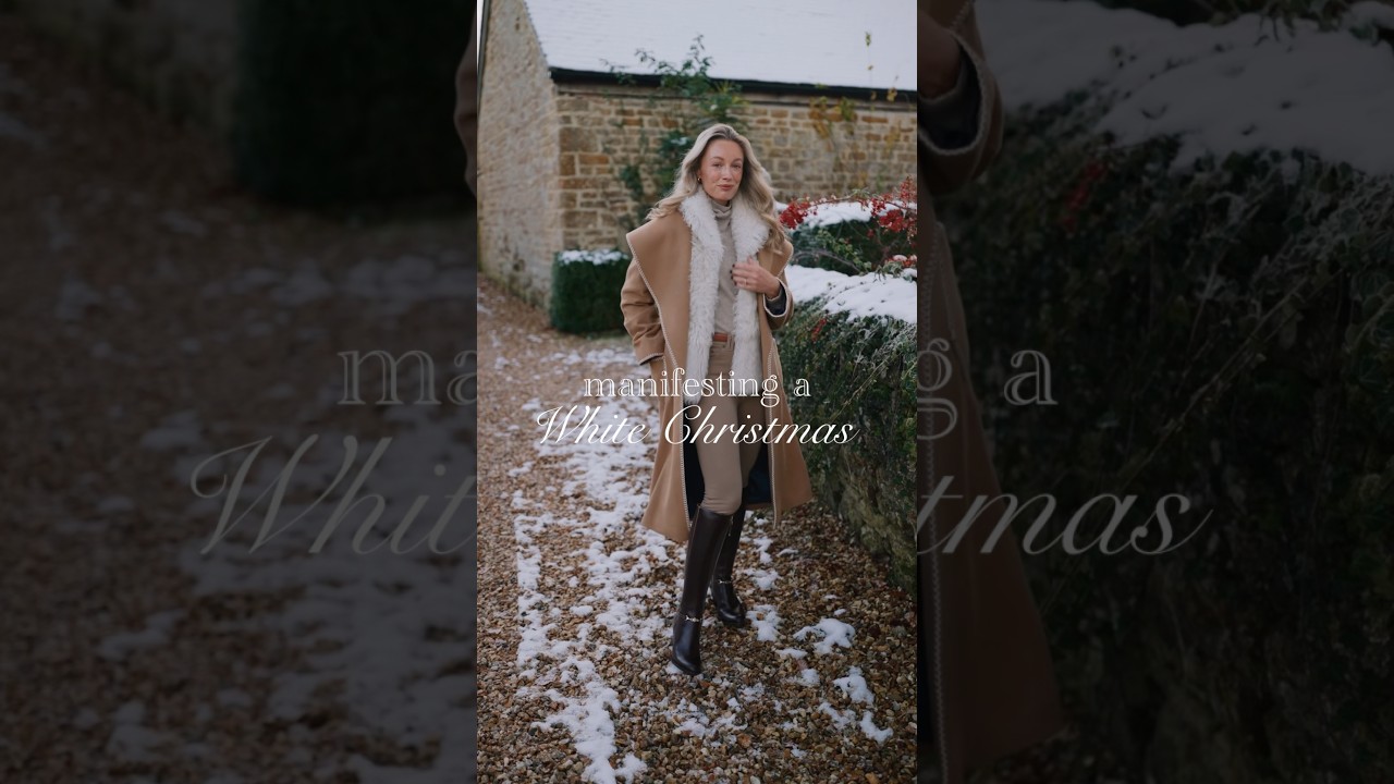 Manifesting a White Christmas in Cotswolds 🎄