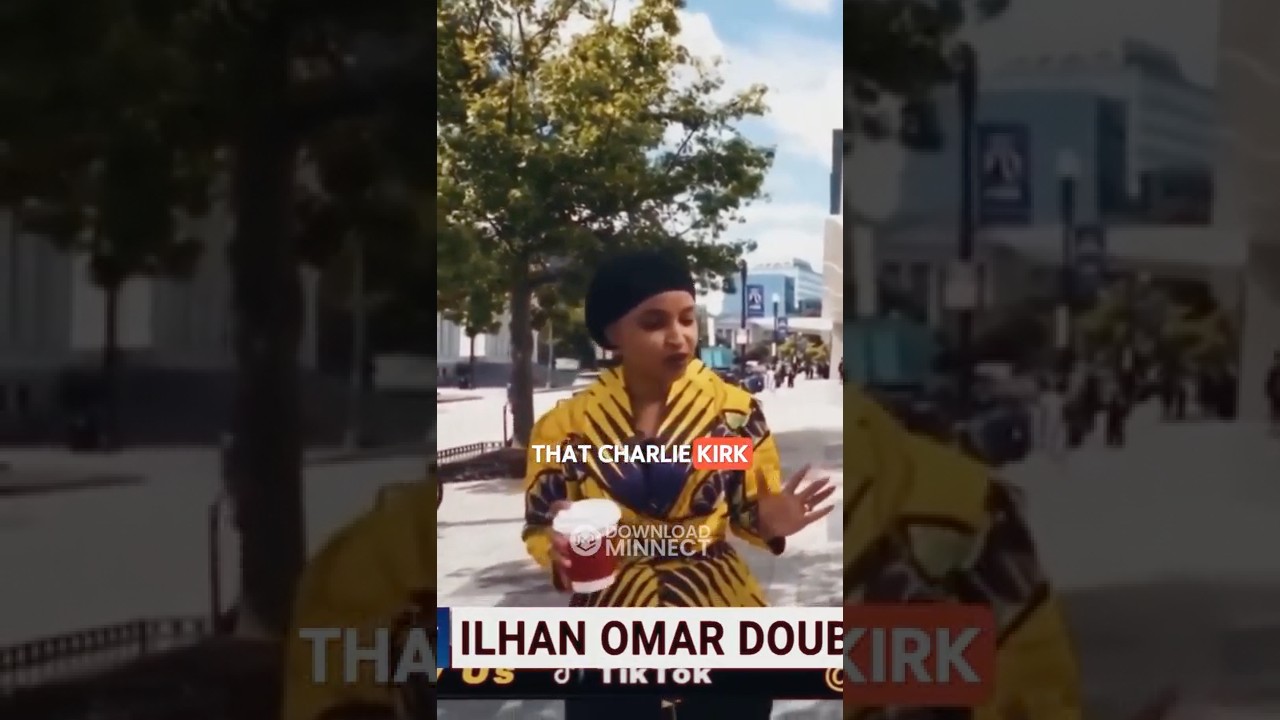 Ilhan Omar Accuses Charlie Kirk of Promoting Bigotry and Hate ✊