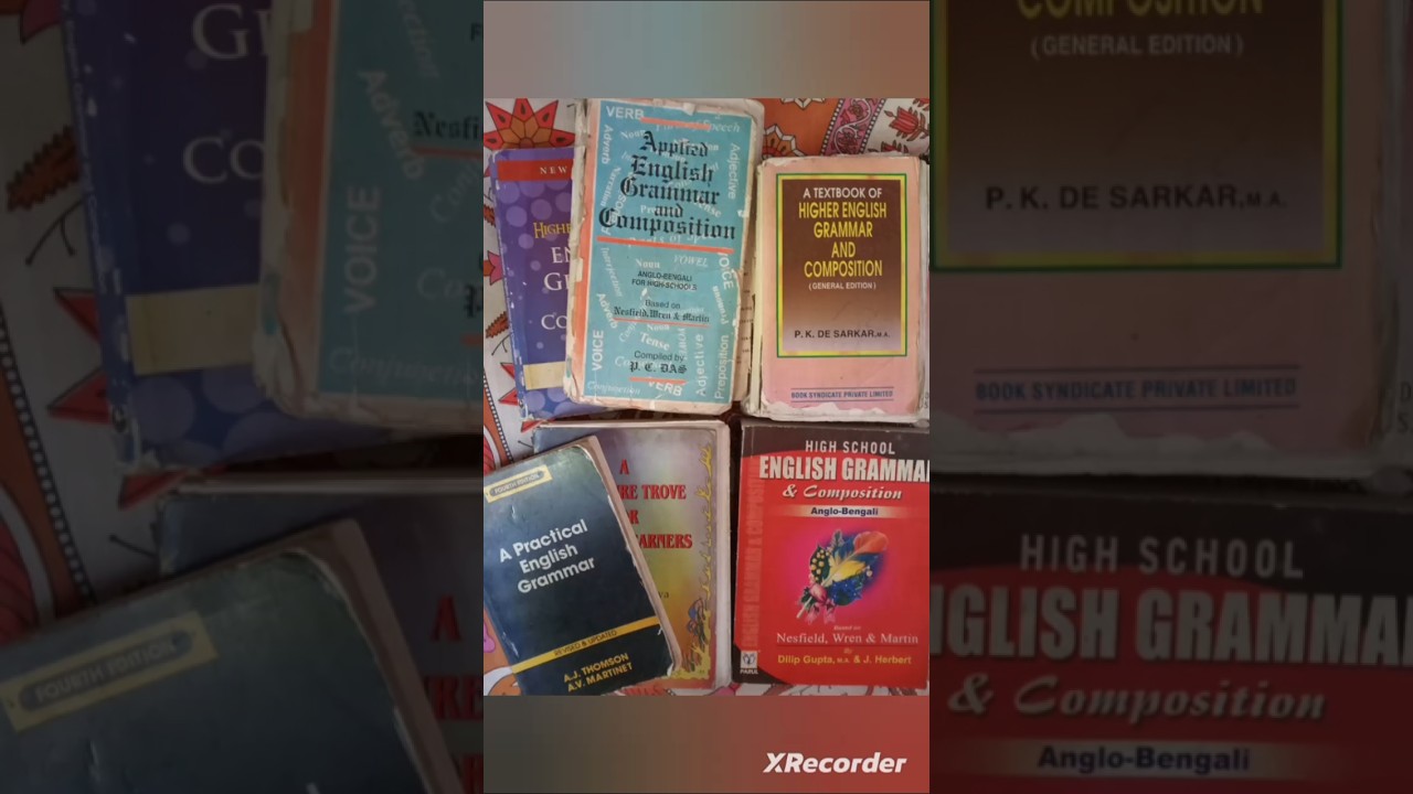 Top English Grammar Book for All Exams ๐