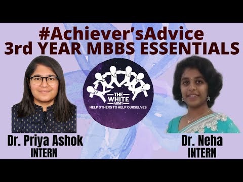 #Achiever'sAdvice - 3rd Year MBBS Essentials