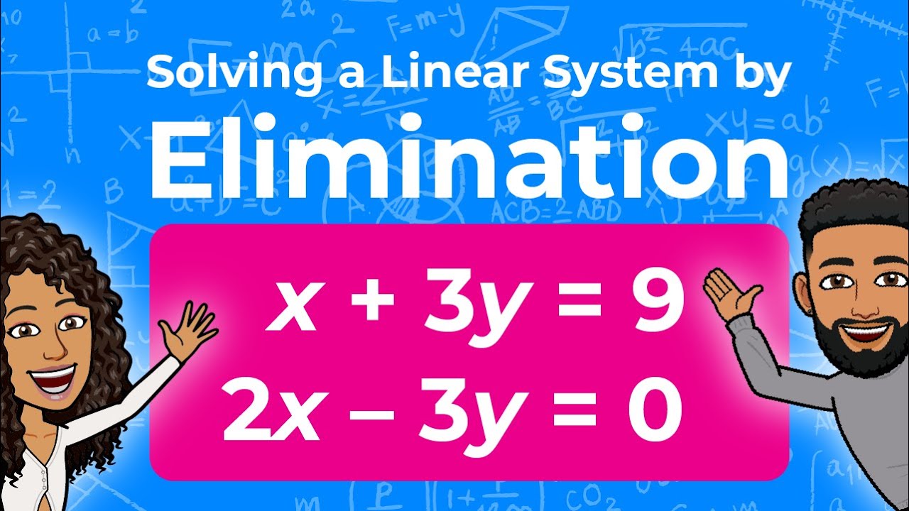 Solve Systems of Equations by Elimination 🔍