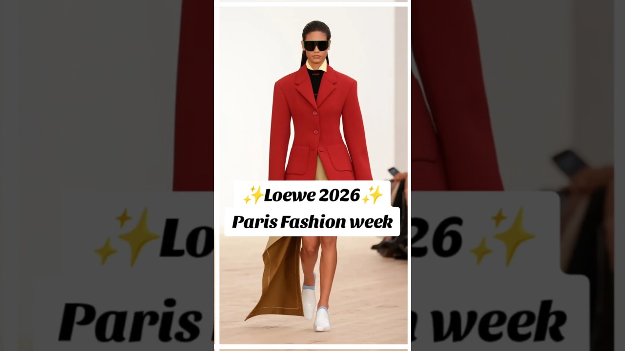 Loewe Spring/Summer 2026 Paris Fashion Week 🌟