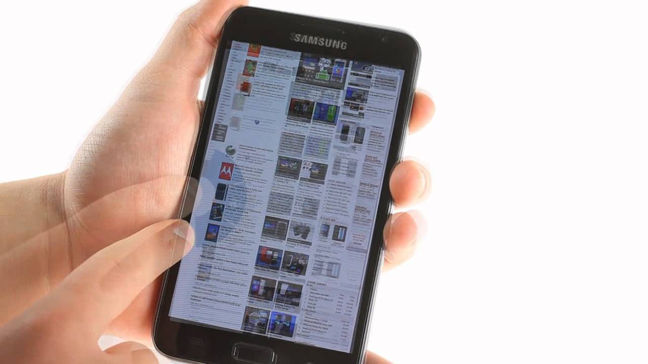 Samsung Galaxy Note Android 4.0 ICS ROM Demo