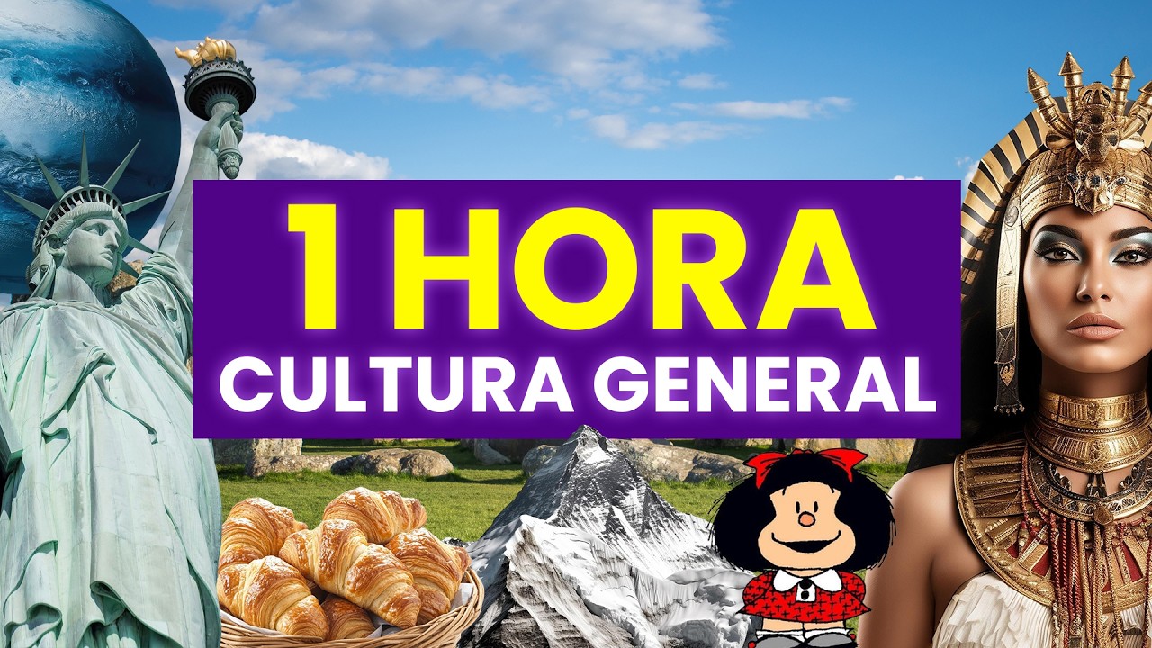 1 Una Hora de Respuestas a Preguntas de Cultura General 🤓⏱️