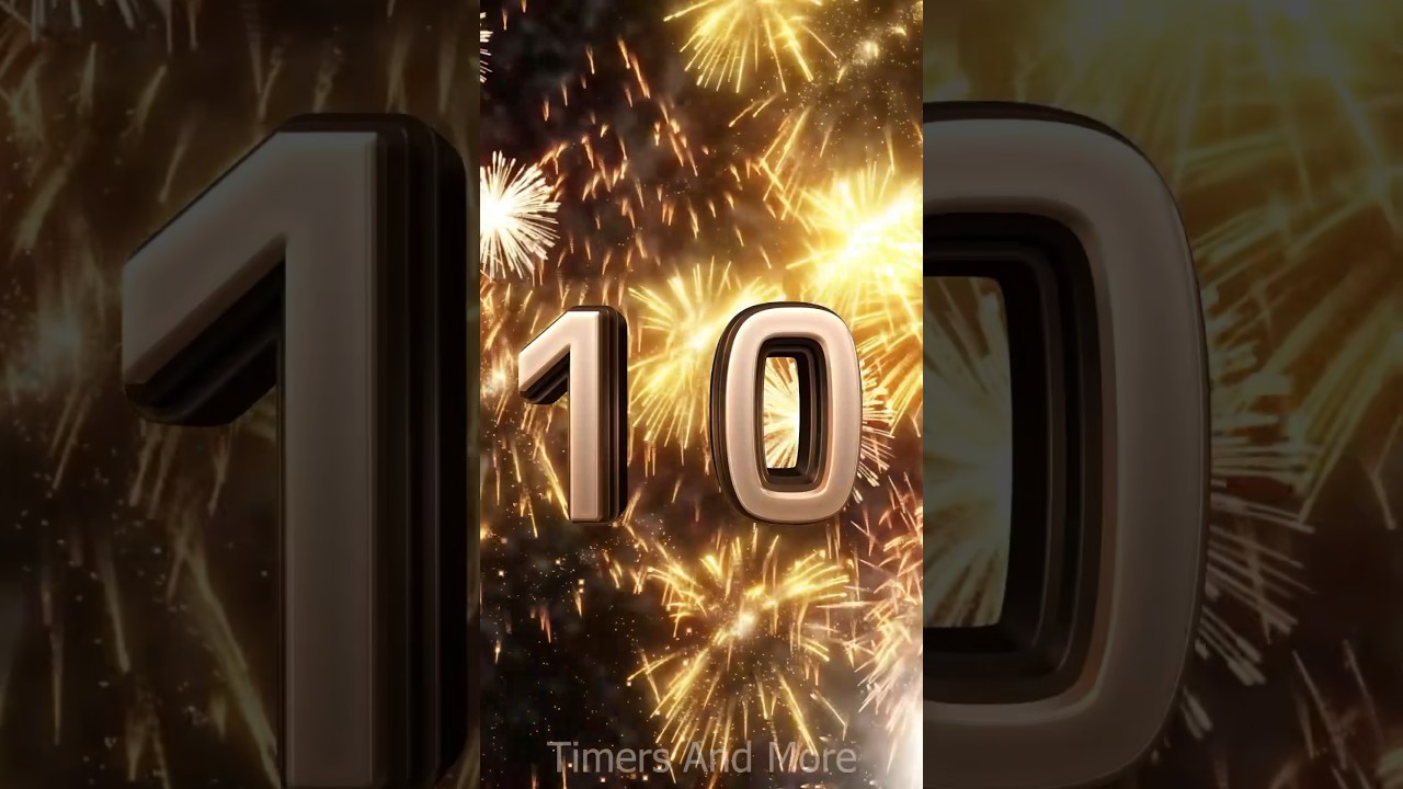 10 Second Countdown Timer: Happy New Year 2026! ๐๐