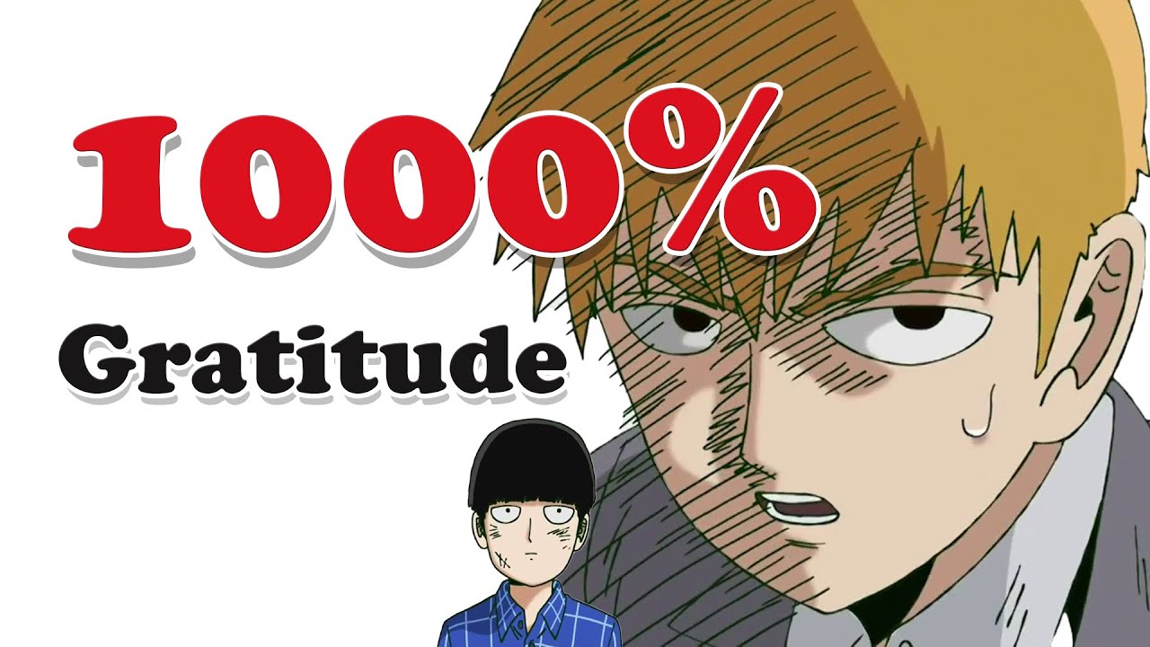 Mob Psycho S1: Reigen’s 1000% Gratitude 🙏