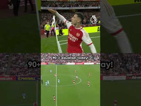 Gabriel Martinelli's goals against Man City! ✌️