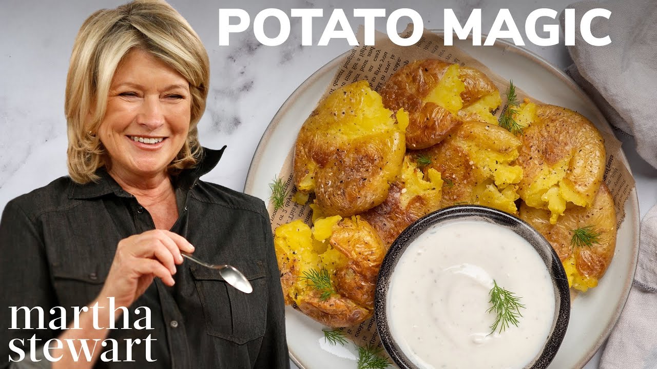 Martha Stewart's Potato Magic: Delicious Soup, Salad & Crispy Fries 🥔
