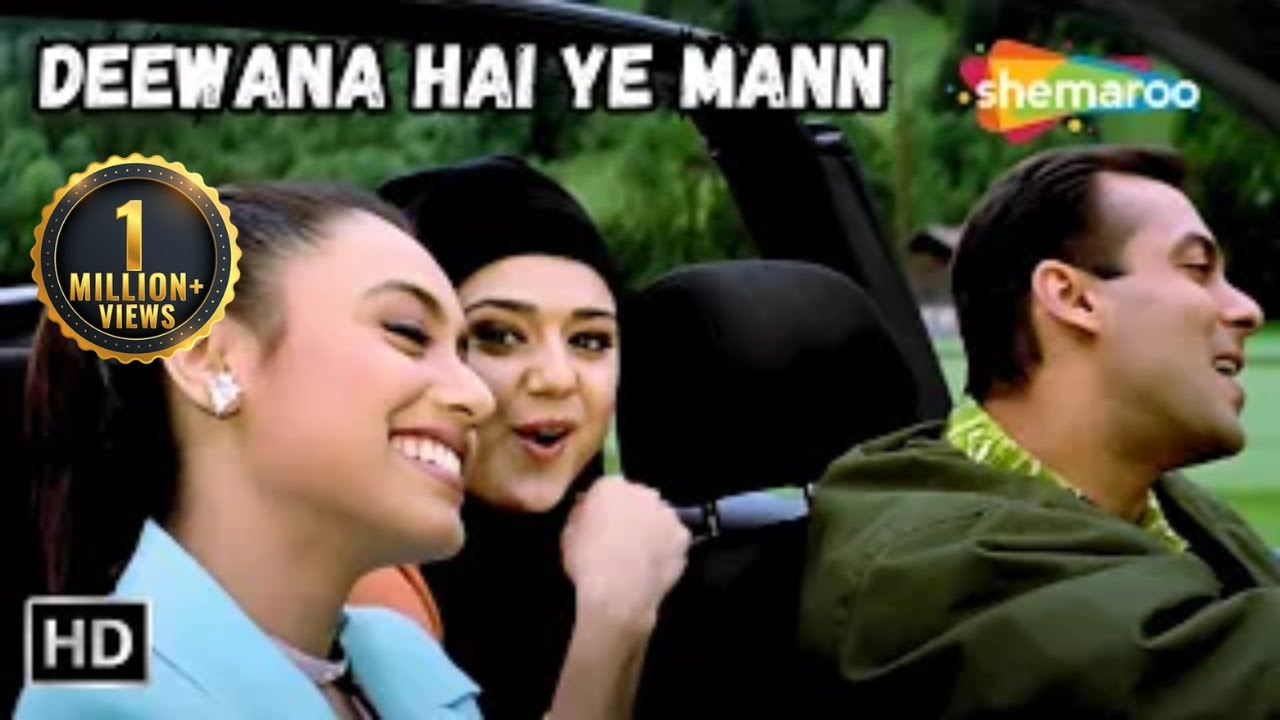 Deewana Hai Ye Mann 🎶 | Salman Khan & Rani in Chori Chori Chupke Chupke (2001 Hit Song)
